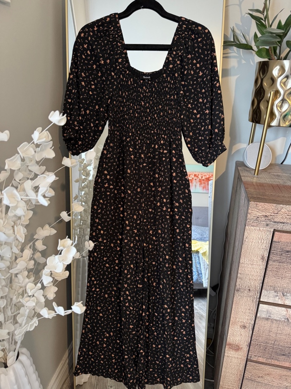 Madewell Floral Jumpsuit